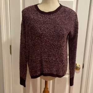 Xhilaration Pullover sweater burgundy chunky knit women’s size small S
